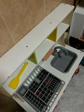 Cocinita de juguete de madera de Lidl