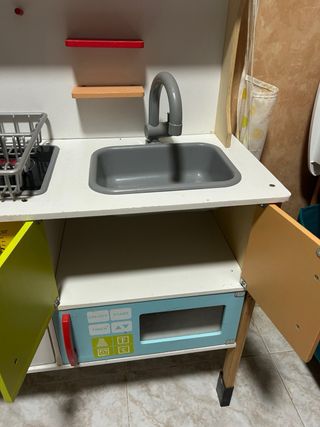 Cocinita de juguete de madera de Lidl