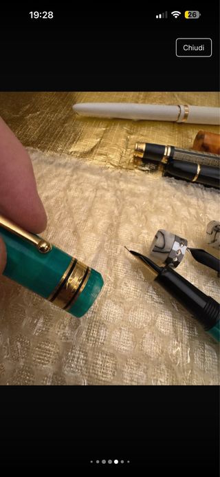 Lotto penne stilografiche assortite