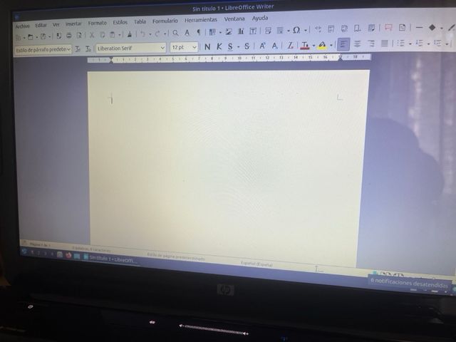 Portátil HP Pavilion DV6 con Linux