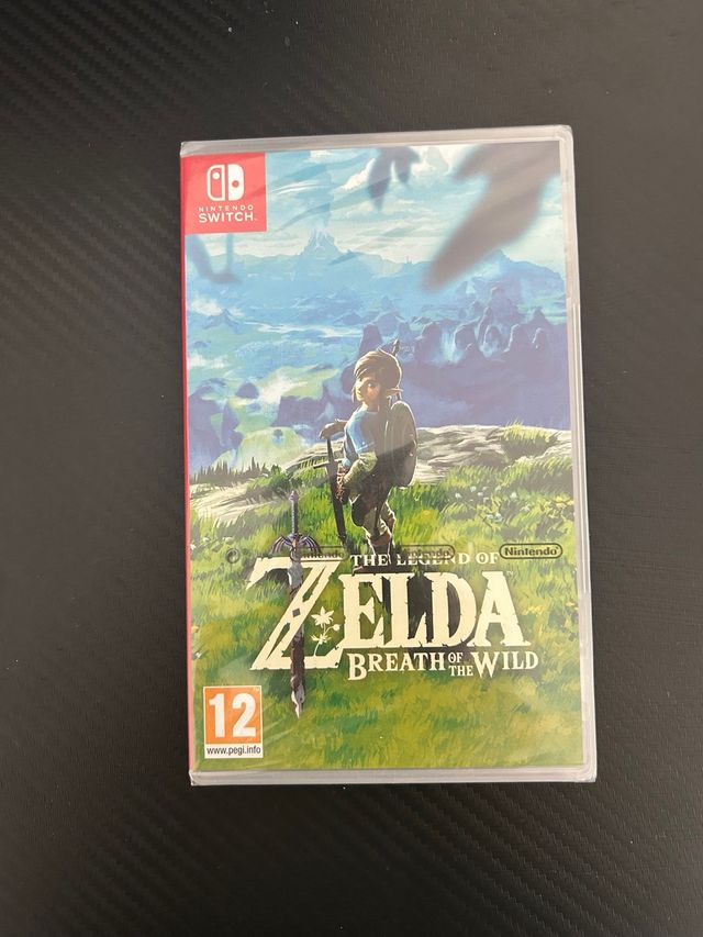 Zelda Breath of the Wild precintado Nintendo Switch