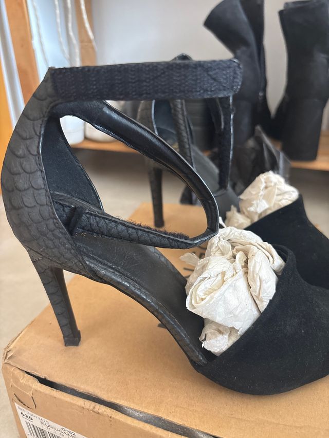 Zapatos tacón Mango Talla 41