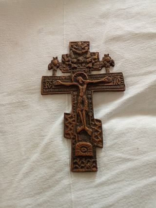 Crocifisso Gesù in metallo