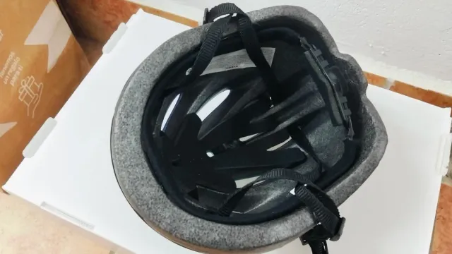 Casco de bicicleta infantil azul