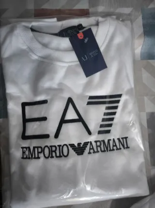 Sudadera Emporio Armani EA7 Blanca