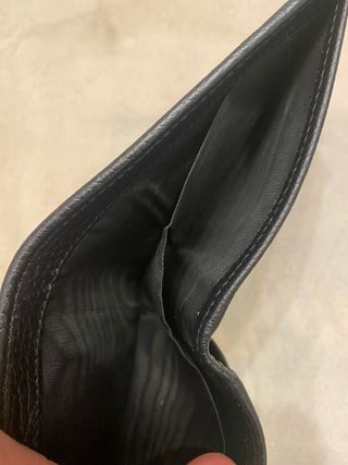 Cartera Hombre Negra