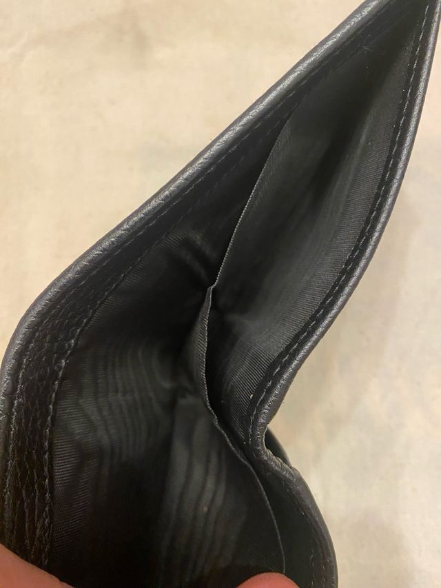 Cartera Hombre Negra