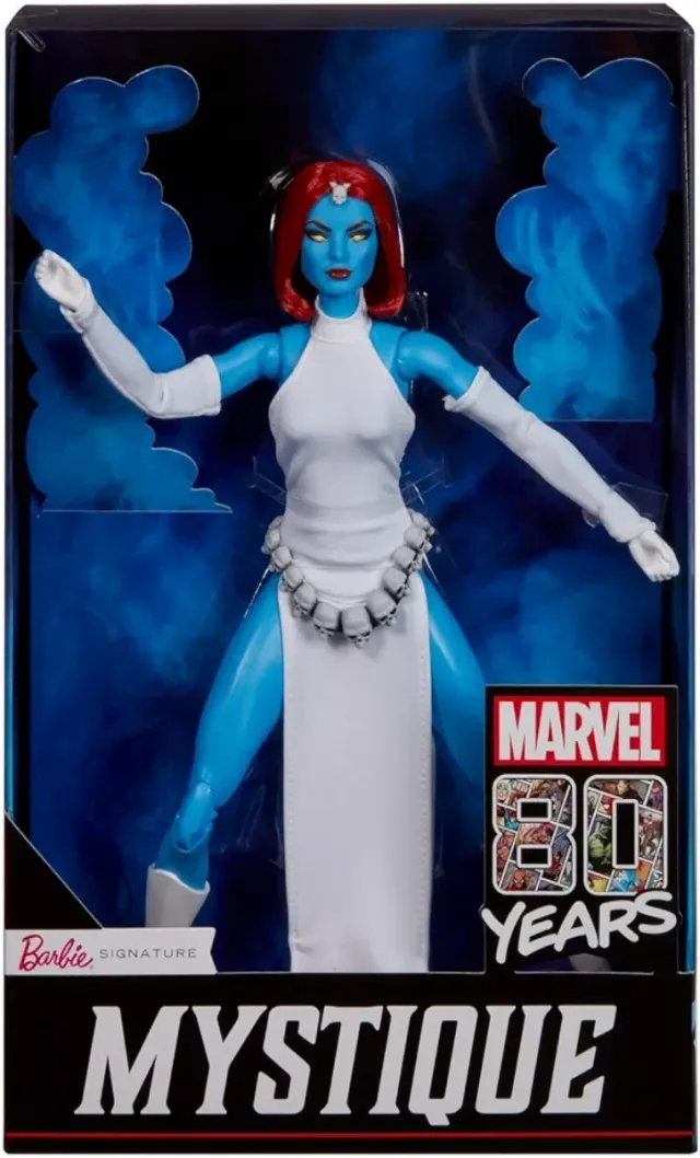 Barbie Marvel Mystique 80 Años Sin Abrir