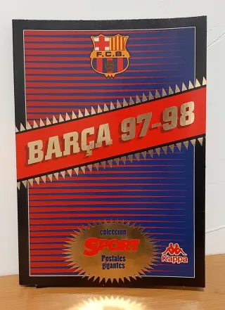 Postales del Barça 97 - 98