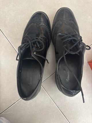 Mocasines negros talla 41