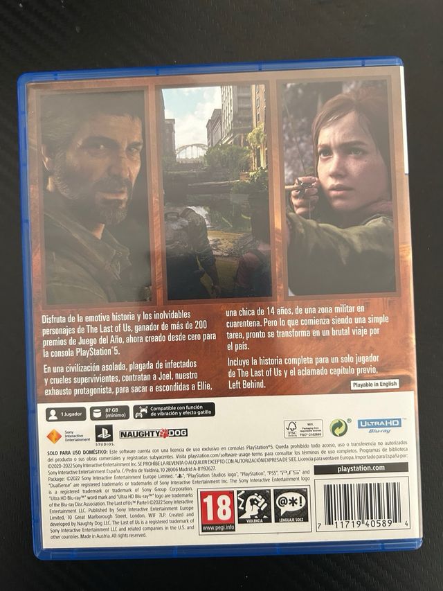 The Last of Us Parte I PS5