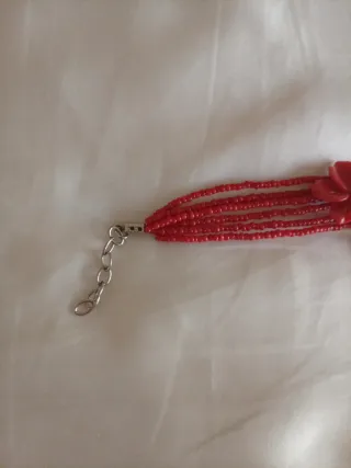 Bracciale Vintage pasta di corallo rosso