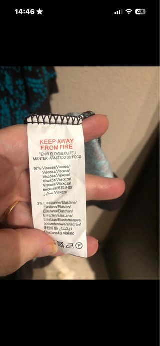 Camiseta Ikebana Talla 54-56 Estampado Serpiente