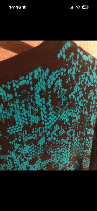 Camiseta Ikebana Talla 54-56 Estampado Serpiente