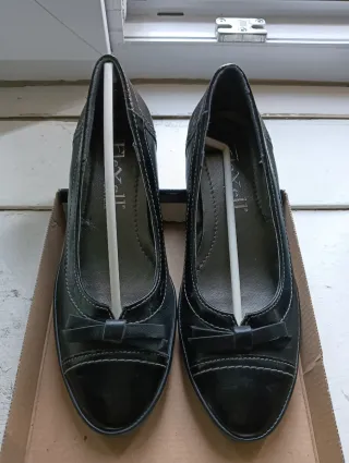 Décolleté Flexell Pelle Nera