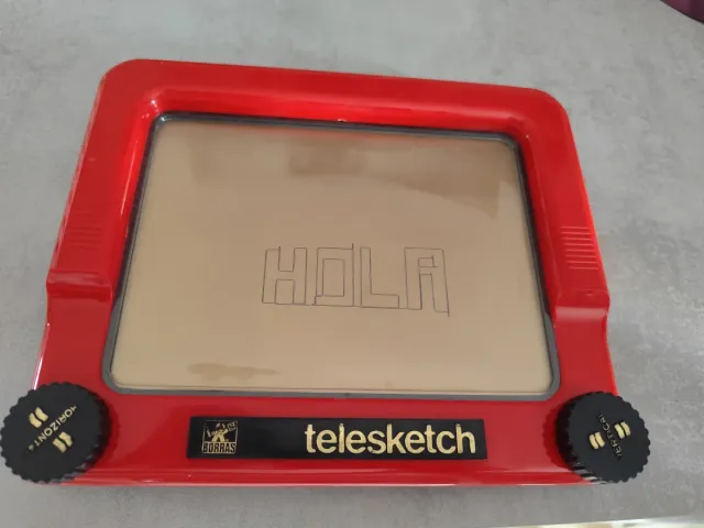 Telesketch Rosso di Borrás