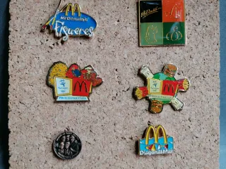 Lote de Pins McDonald's