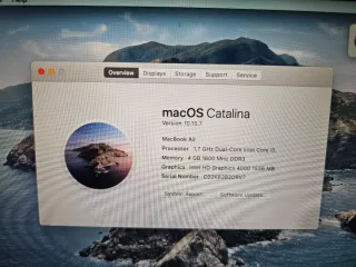 MacBook Air  11 Gris/Plata