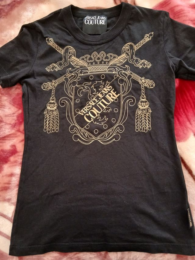 T-shirt Versace Jeans Couture nera