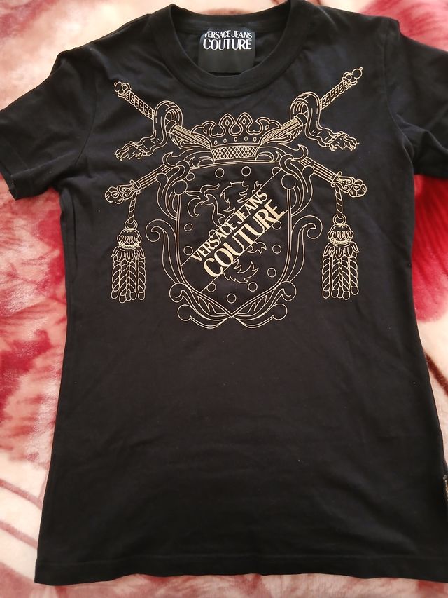 T-shirt Versace Jeans Couture nera