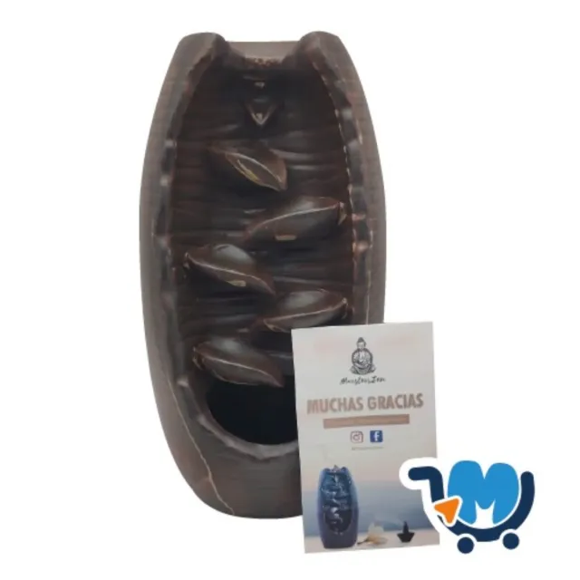 Quemador incienso cascada diseño único