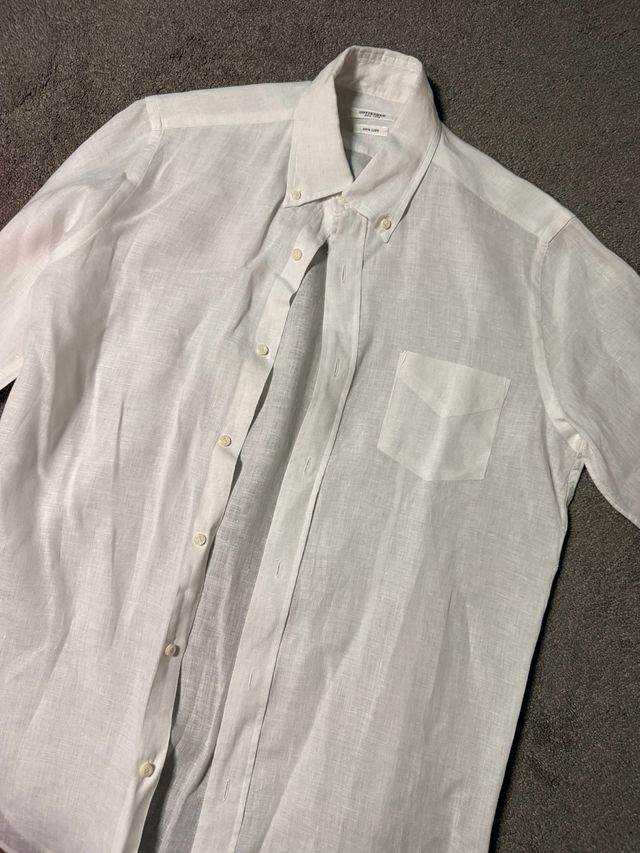 Camisa Lino Gutteridge Blanca Talla S/M