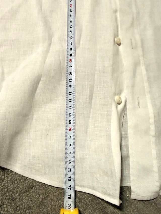 Camisa Lino Gutteridge Blanca Talla S/M