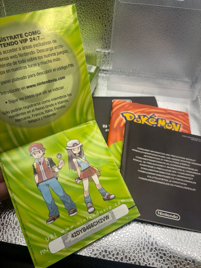 Pokémon Edición Verde Hoja GBA
