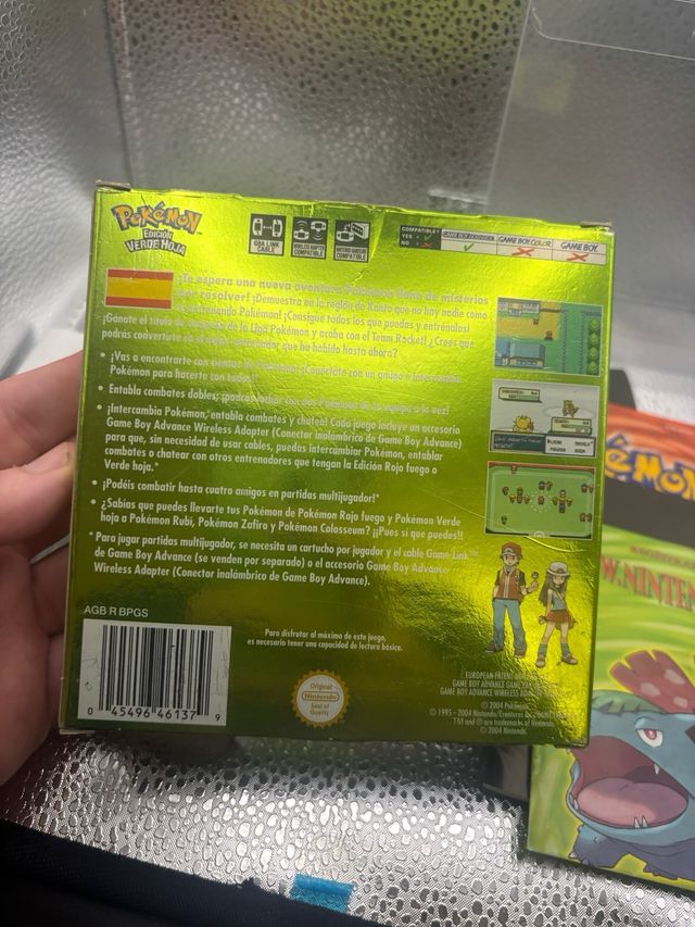 Pokémon Edición Verde Hoja GBA