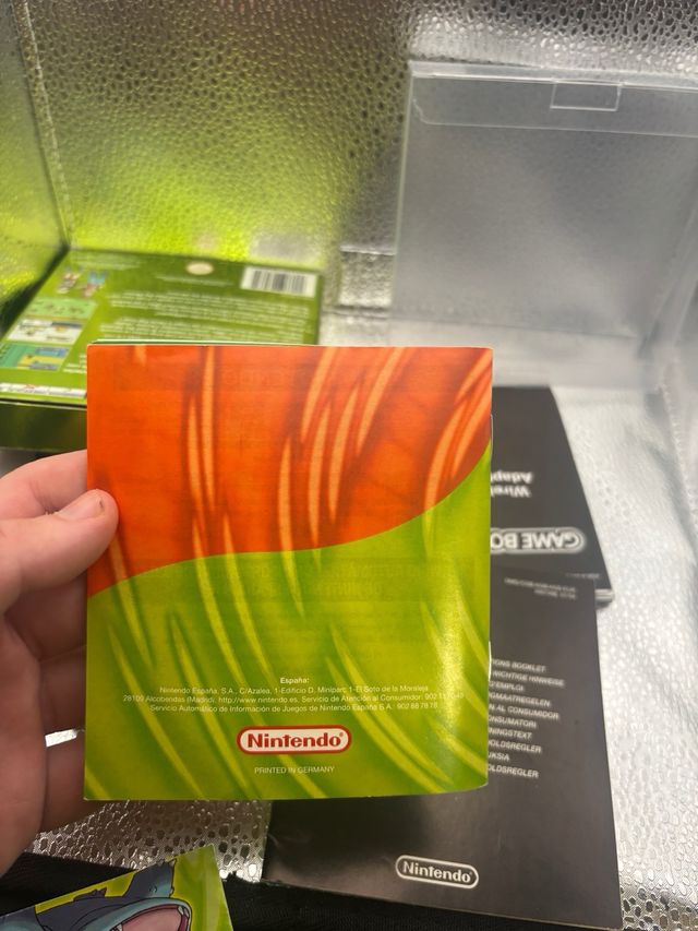 Pokémon Edición Verde Hoja GBA