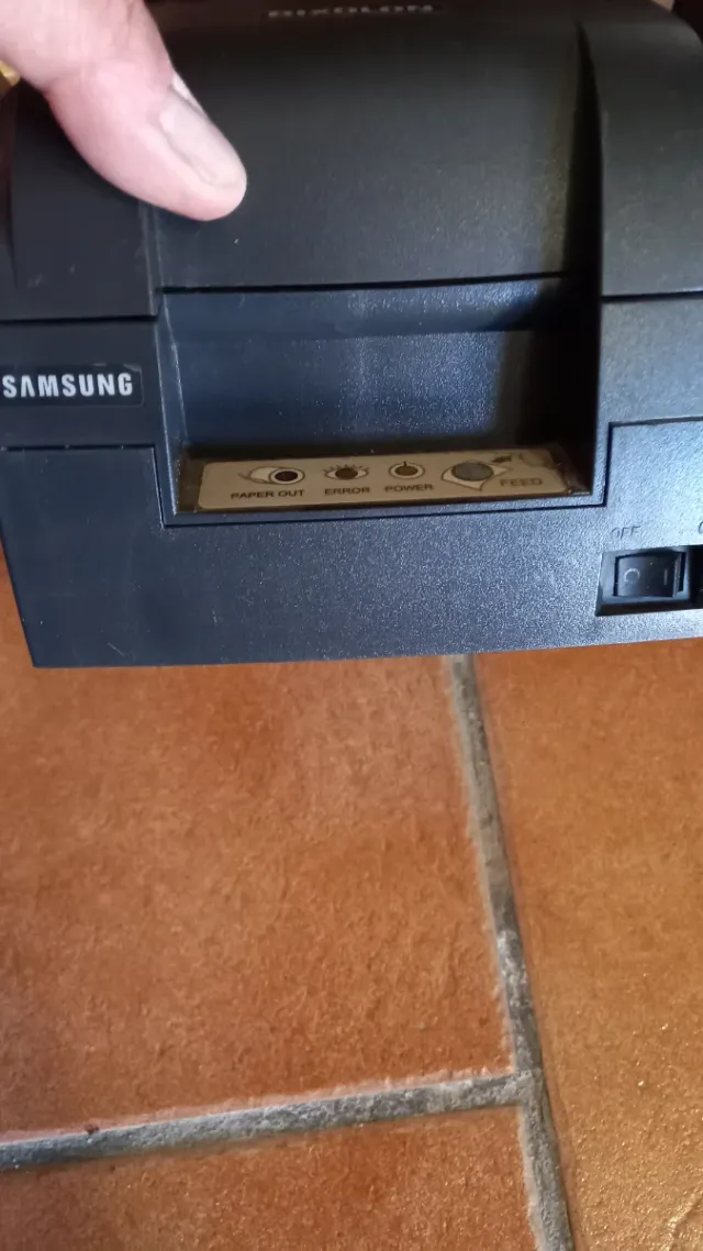 Impresora Tickets Samsung Negra