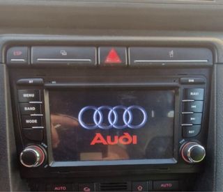 Rádio Android Audi B6 Danificado