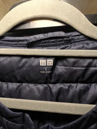 Chaqueta Uniqlo Ultraligera Plumón Azul