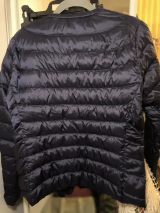 Chaqueta Uniqlo Ultraligera Plumón Azul