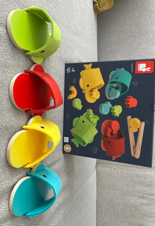 Juego de clasificación Janod ballenas