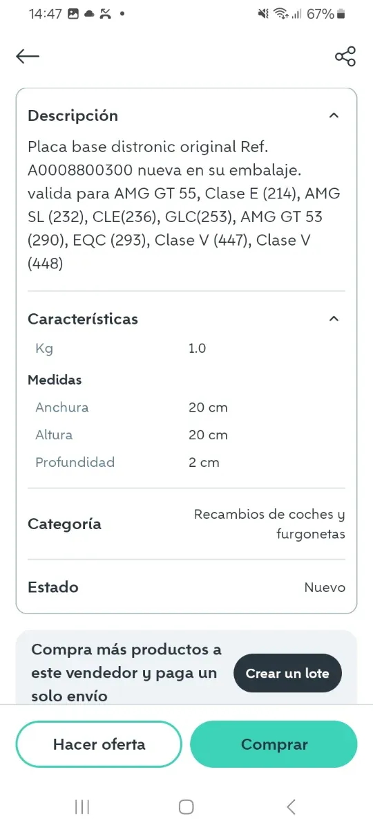 Emblema  Mercedes-Benz