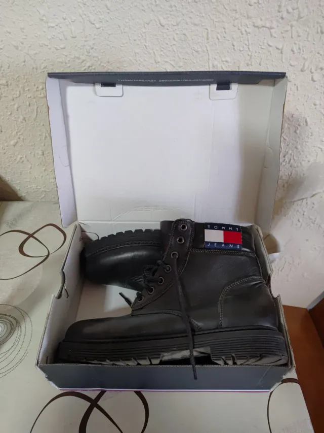 Botas Tommy Jeans Negras unisex