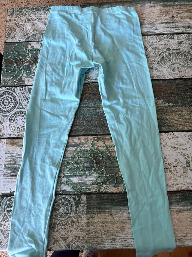 Leggings niña Benetton verde 8-9 años