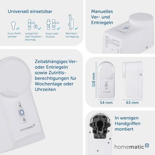 Actuador de cerradura de puerta - Homematic IP