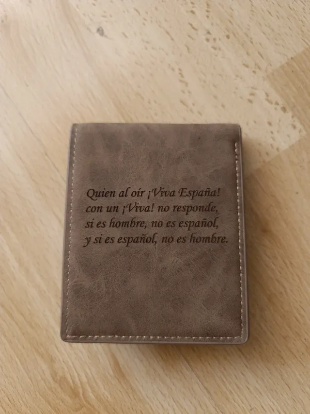 Cartera Antelina Beige y Marrón