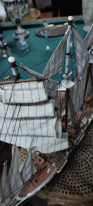 Maqueta velero Juan Sebastián Elcano