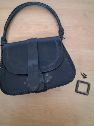 Bolso Moschino Jeans Piel Negro