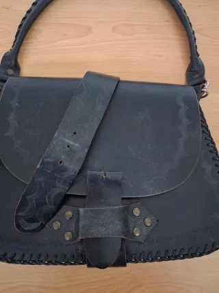 Bolso Moschino Jeans Piel Negro