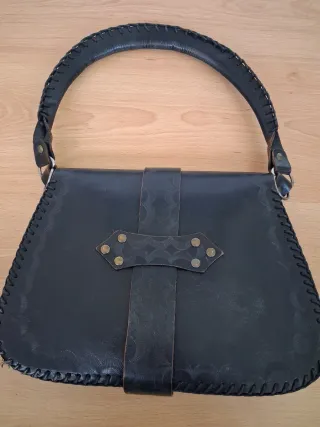 Bolso Moschino Jeans Piel Negro