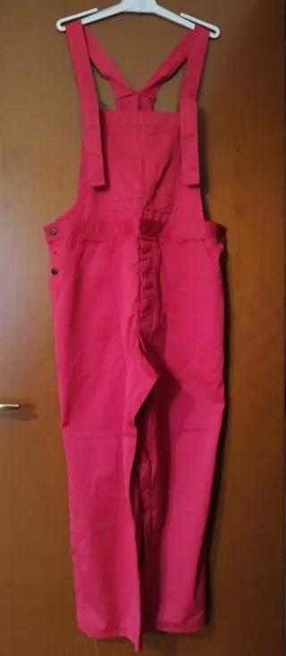 Salopette vintage Oliver by Valentino rossa