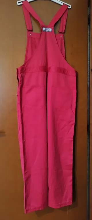 Salopette vintage Oliver by Valentino rossa