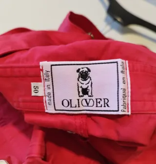 Salopette vintage Oliver by Valentino rossa