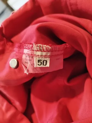 Salopette vintage Oliver by Valentino rossa