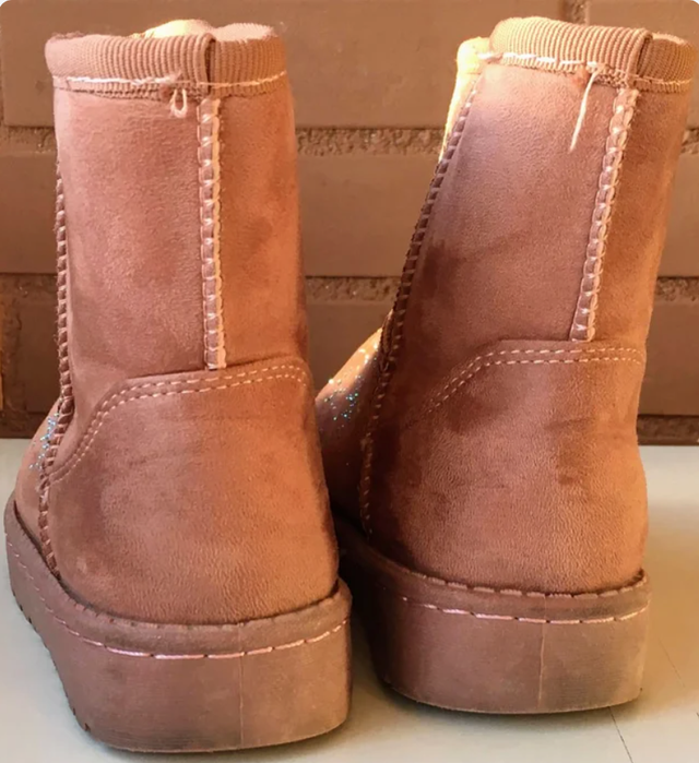 Botas niña invierno rosa estrellas talla 30