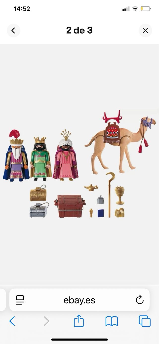 Playmobil Reyes Magos y Camello 3997